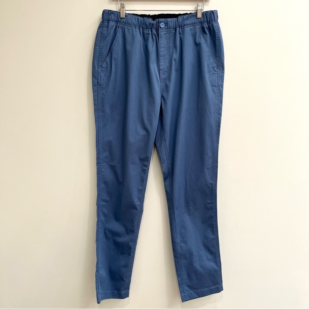 Vineyard Vines Men's Blue Pants Drawstring Waist Cotton Nylon Stretch Size 32